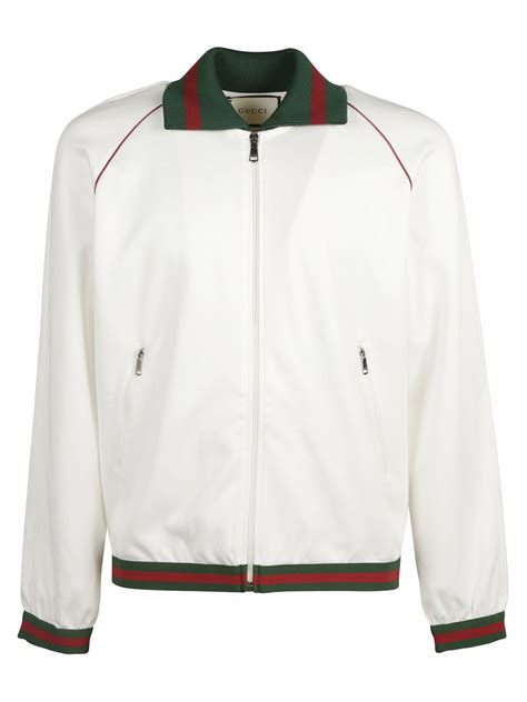 gucci jacket red white|Gucci jacket men.